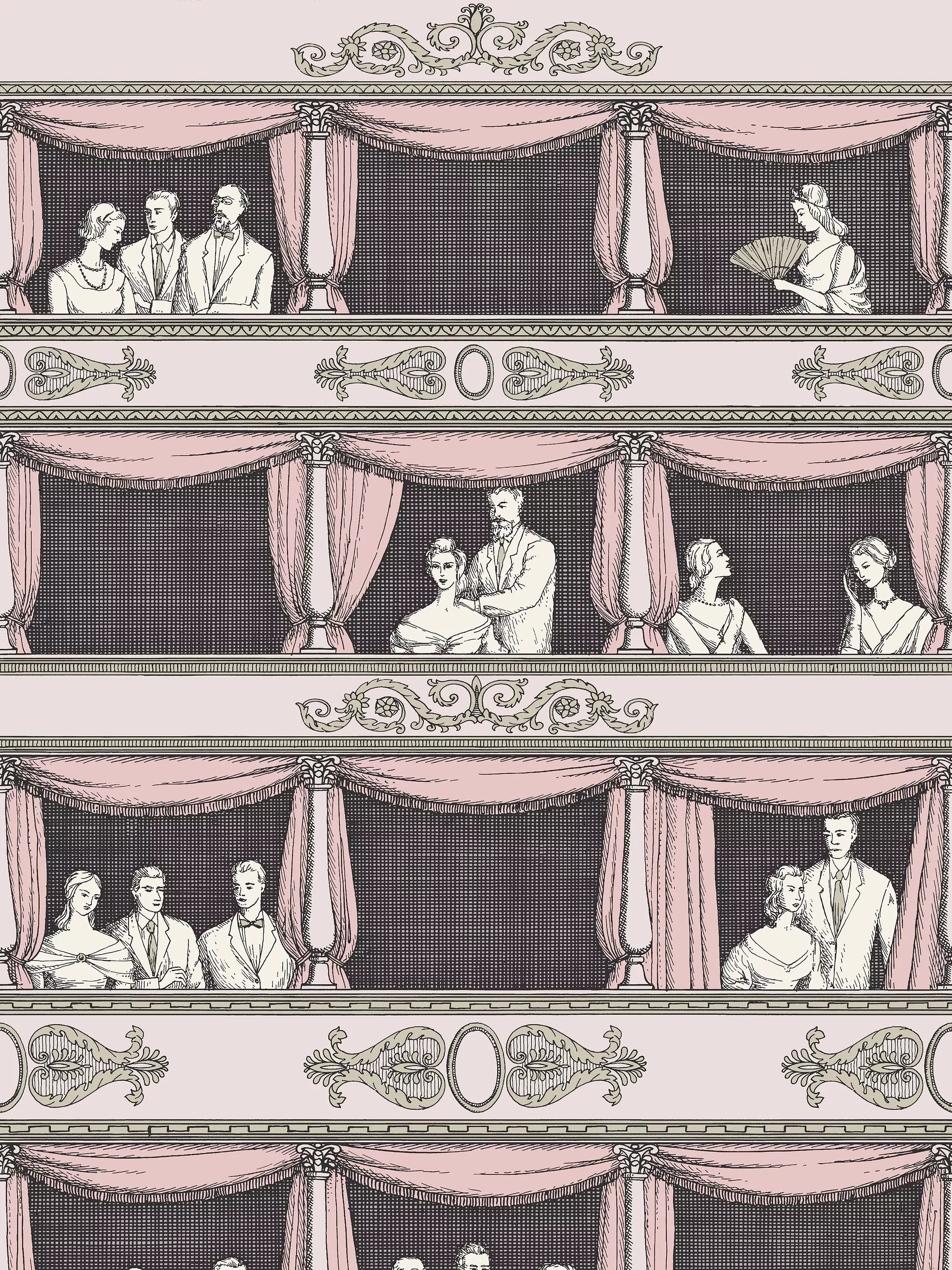Cole & Son Teatro Wallpaper L10m x W68.5cm
