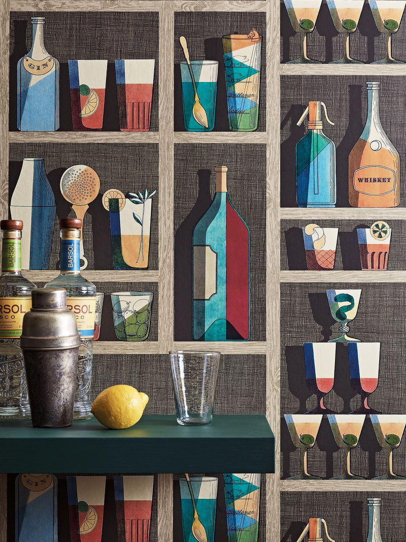 Cole & Son Cocktails Wallpaper 10m x 68.5cm - British product