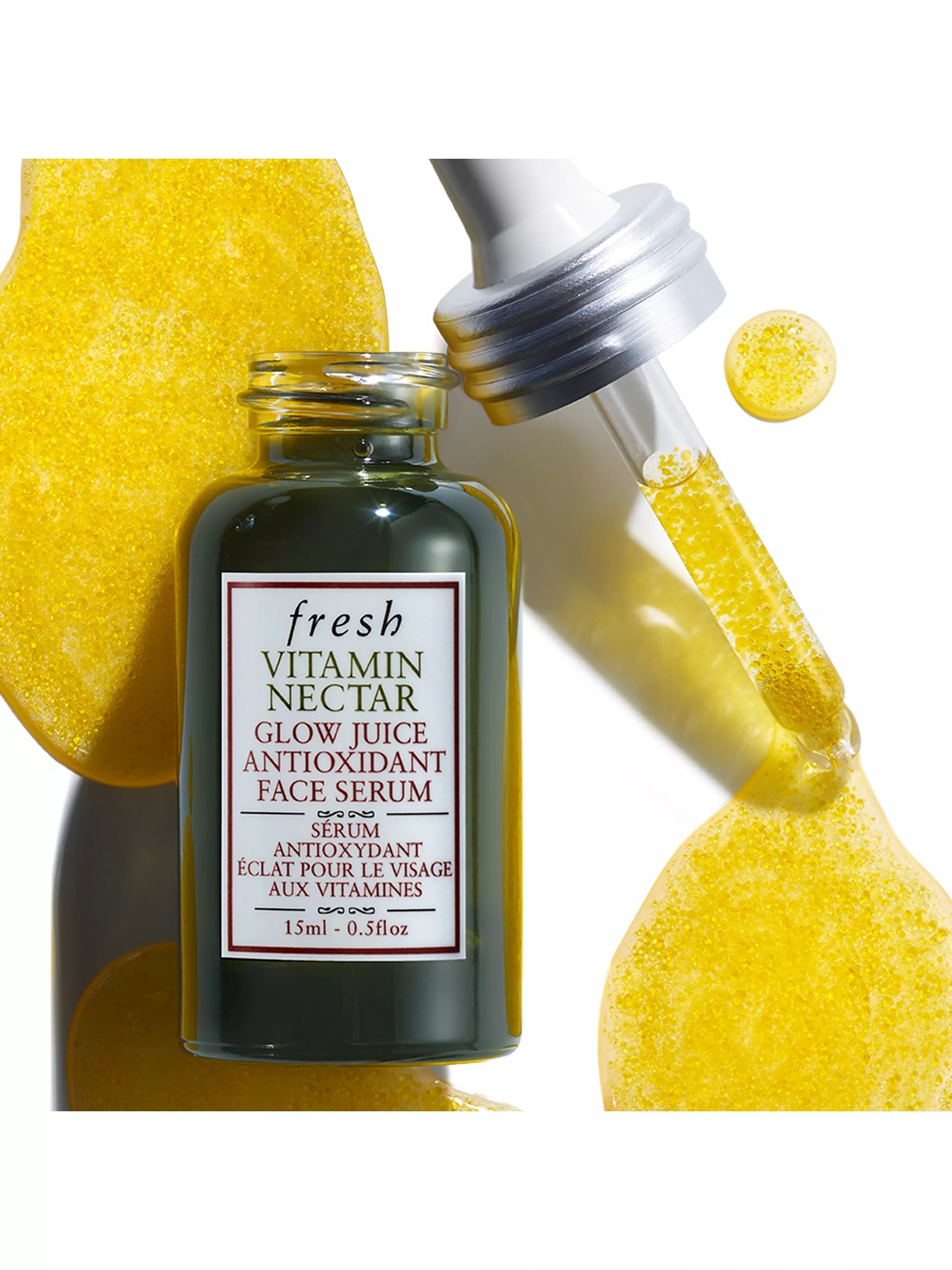 Fresh Vitamin Nectar glow juice anti-oxidant face serum 15ml, imported from the UK