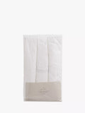 John Lewis cotton fitted cot sheets pack of 3 60x120cm white (British brand)