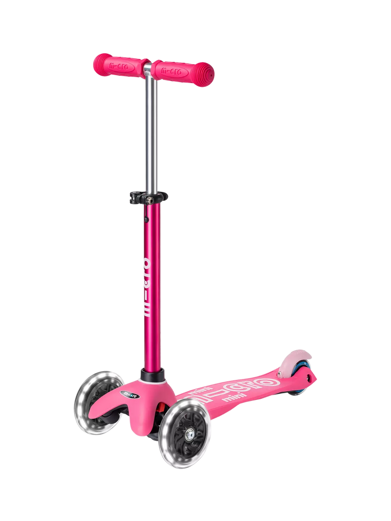 Micro Scooters Mini Deluxe LED Scooter, imported from the UK