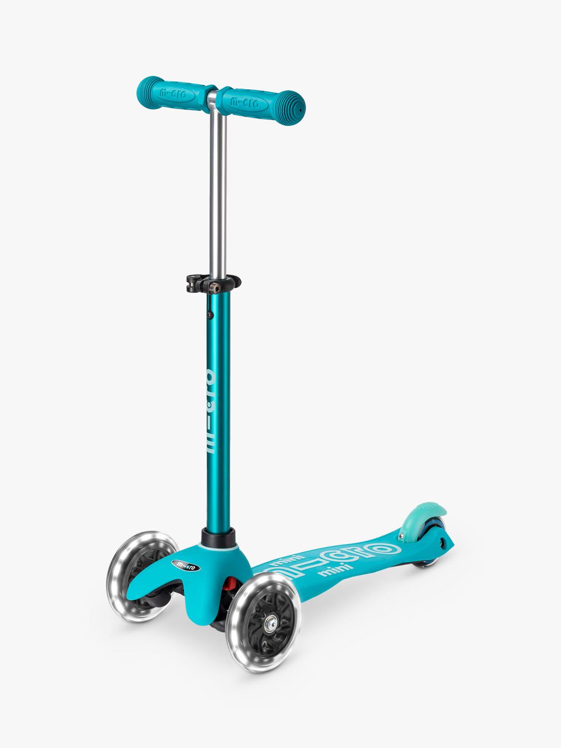 Micro Scooters Mini Deluxe LED Scooter, imported from the UK