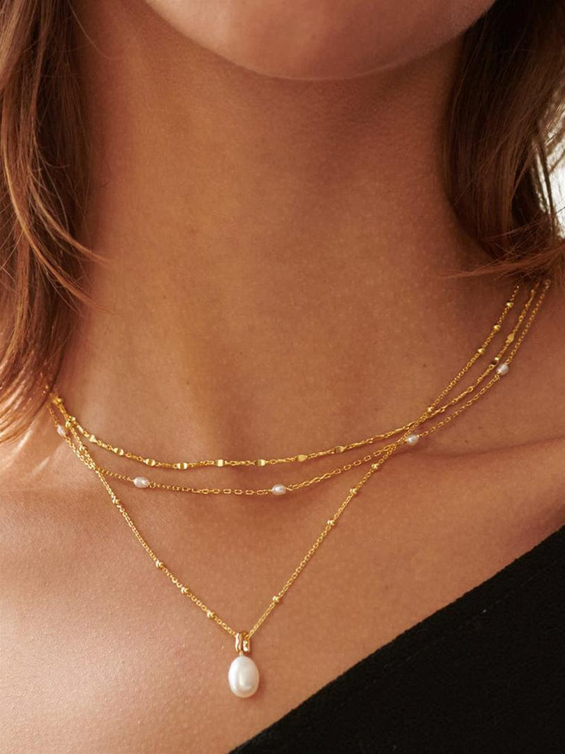 Daisy London Isla Tidal Twist gold necklace, UK version