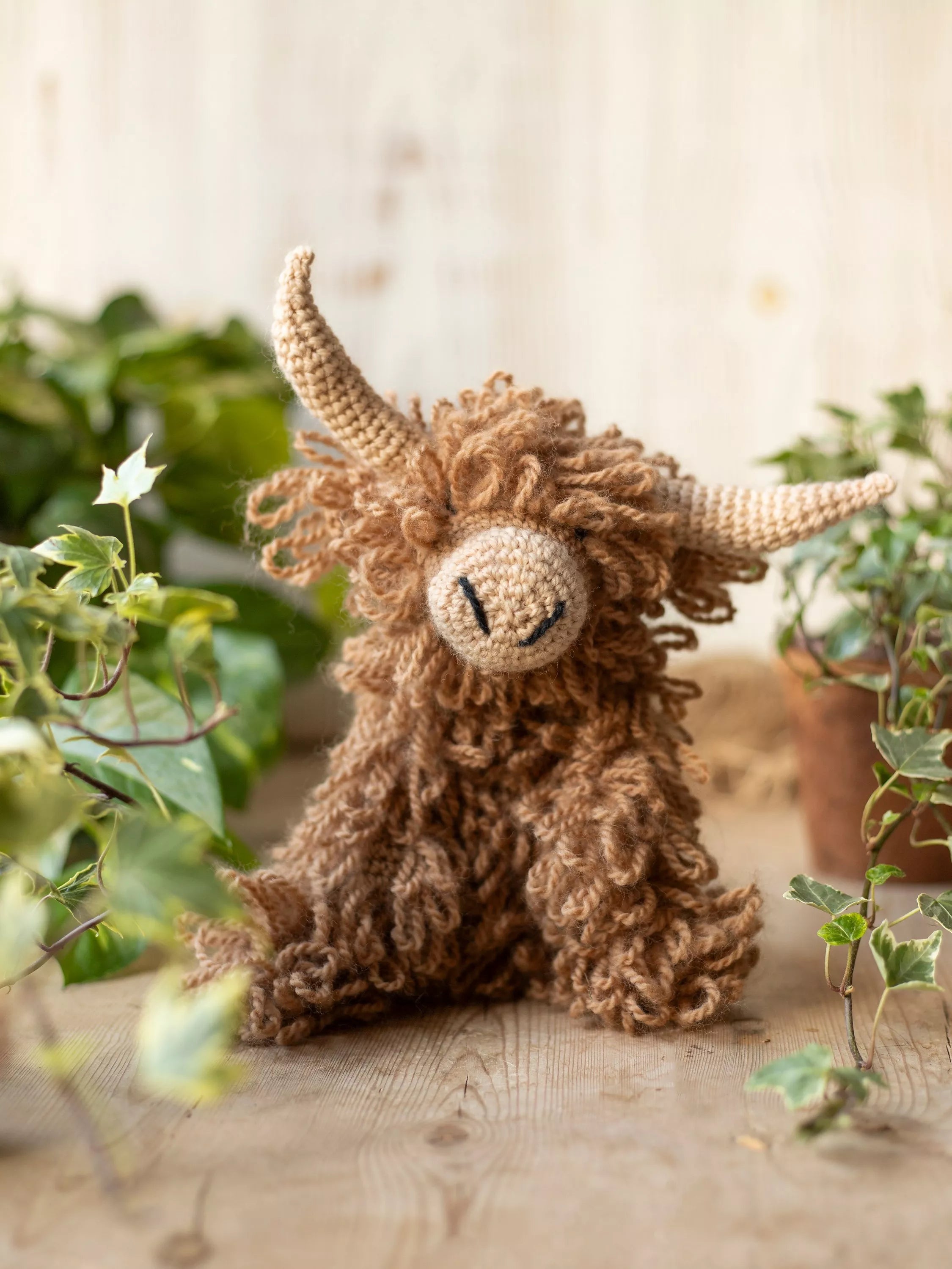 TOFT Morag the Highland Cow crochet kit, UK version