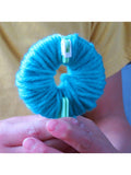 Buttonbag pom pom craft kit in suitcase, imported from the UK