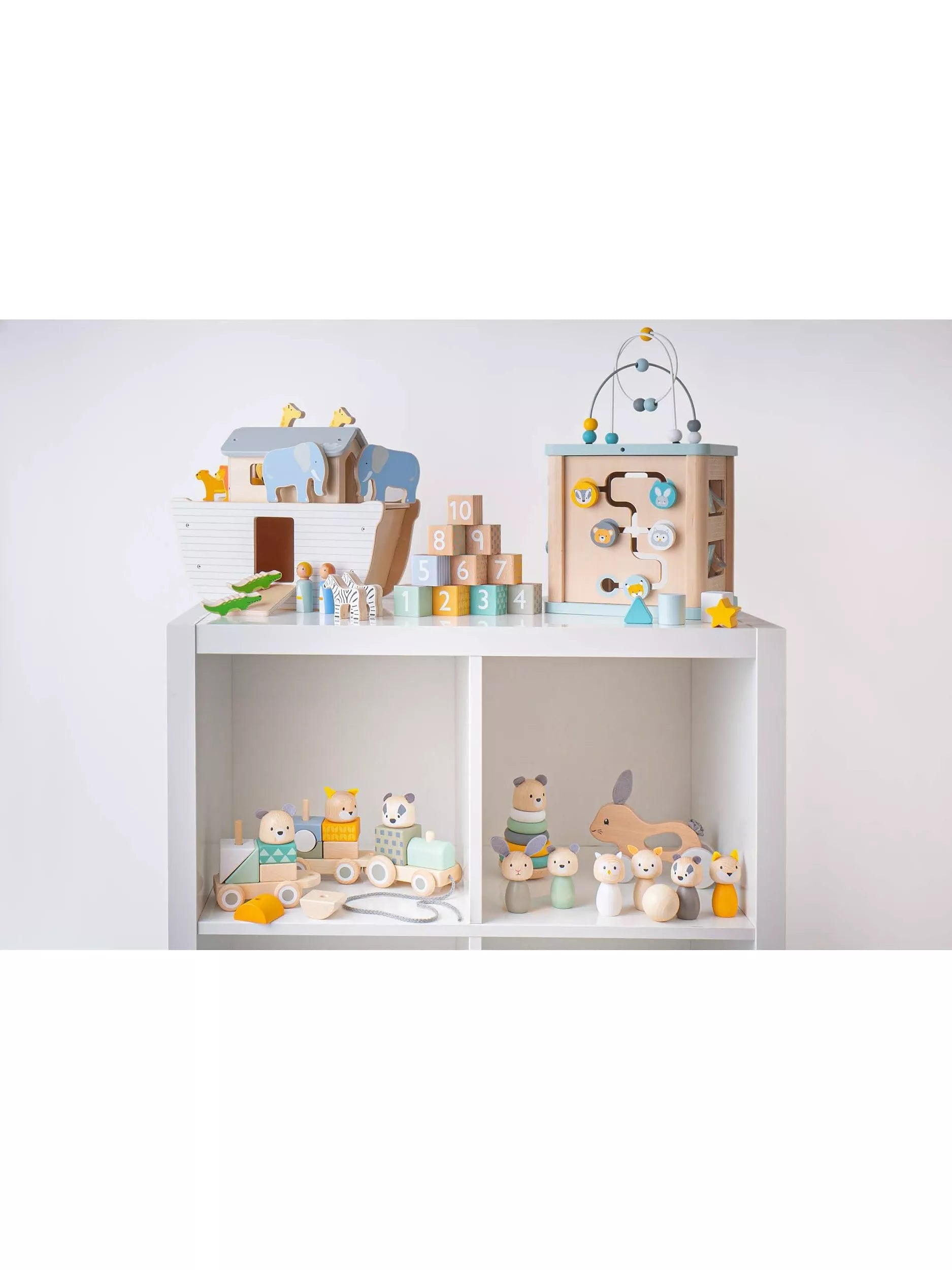 John Lewis Noah's Ark wooden toy set, UK version