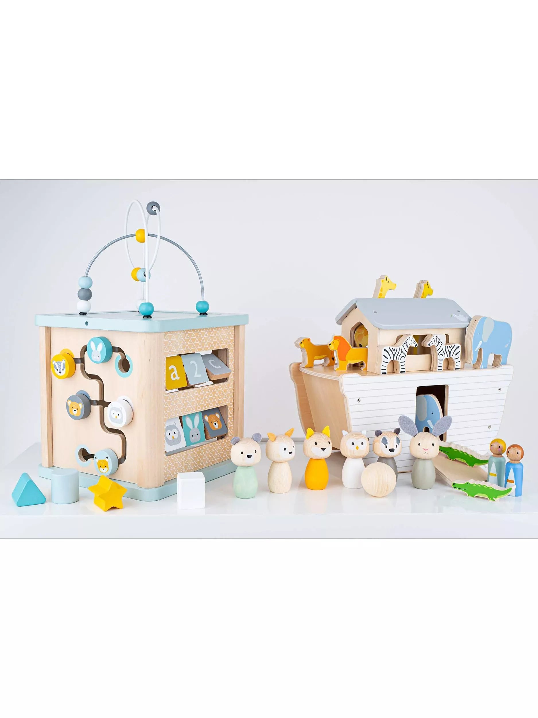 John Lewis Noah's Ark wooden toy set, UK version