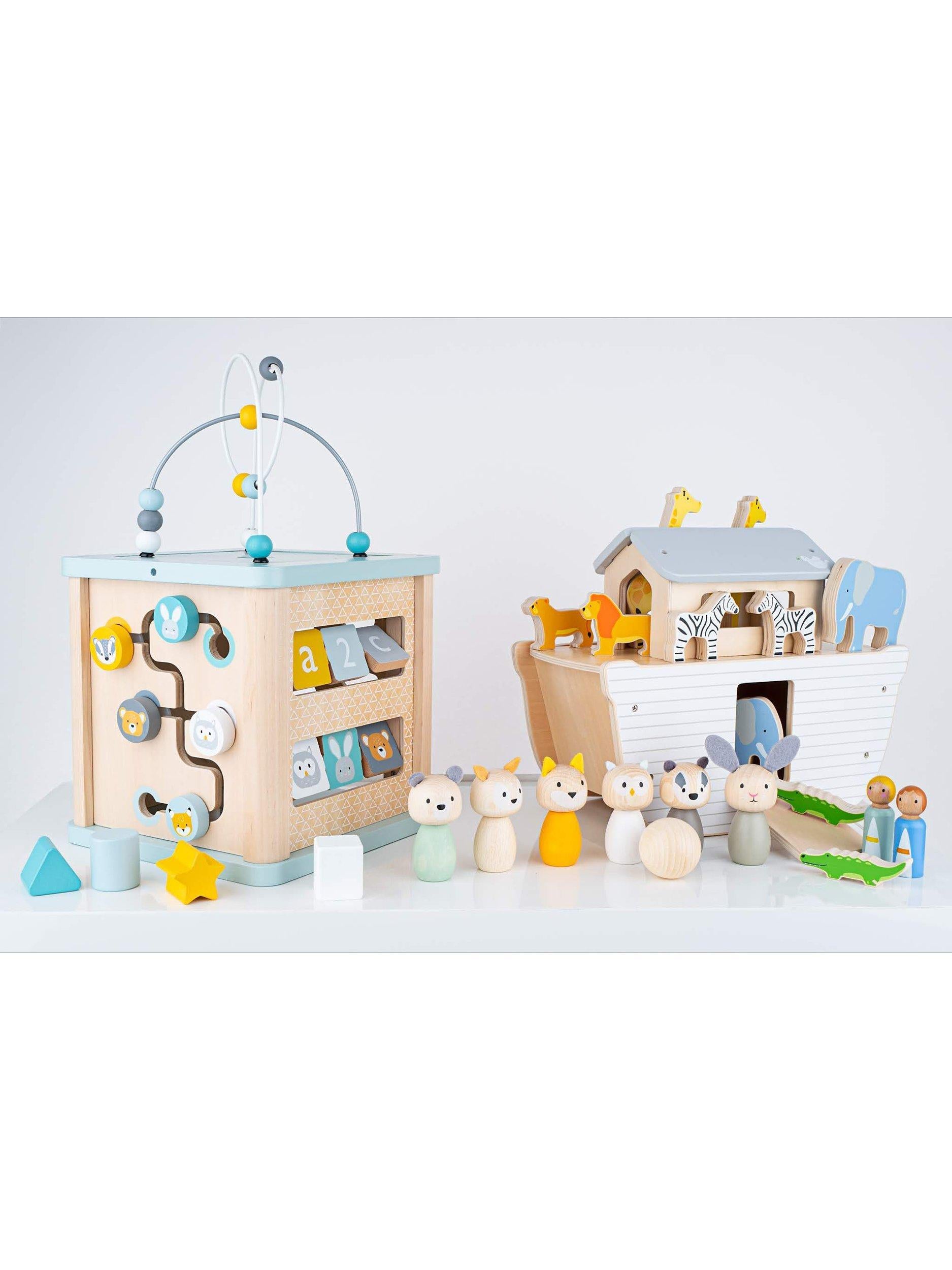 John Lewis Noah's Ark wooden toy set, UK version