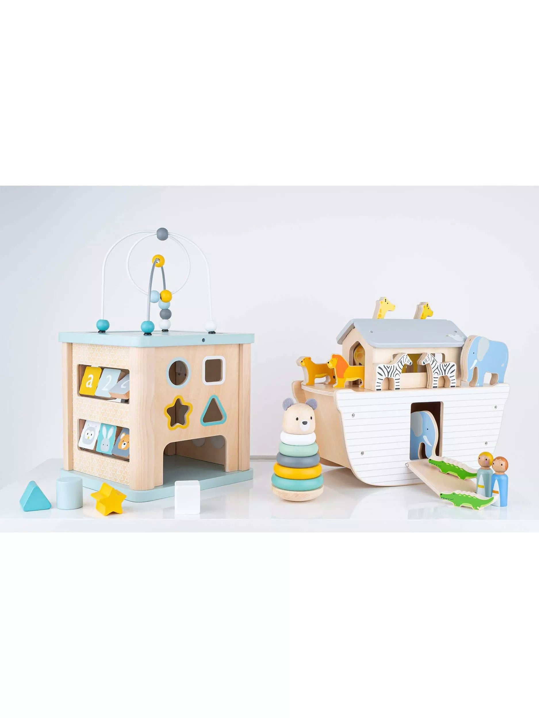 John Lewis Noah's Ark wooden toy set, UK version