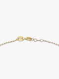 IBB 9ct gold infinity chain bracelet 19cm, UK version