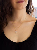 IBB Life Tree pendant 9ct gold cubic zirconia, imported from the UK