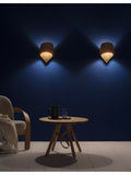 Tom Raffield Cape layered oak wall light (British brand)