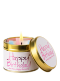 Lily-flame Happy Birthday scented tin candle 230g, UK version