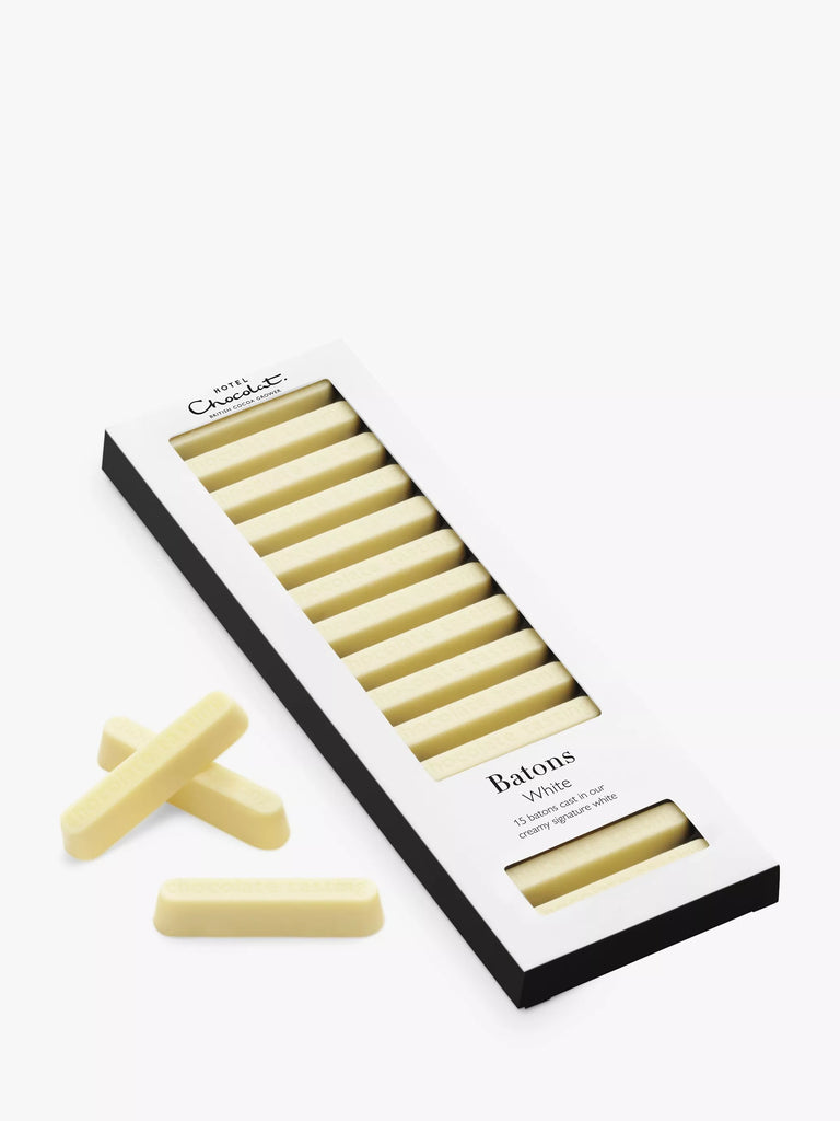 Hotel Chocolat White Chocolate Batons, 120g