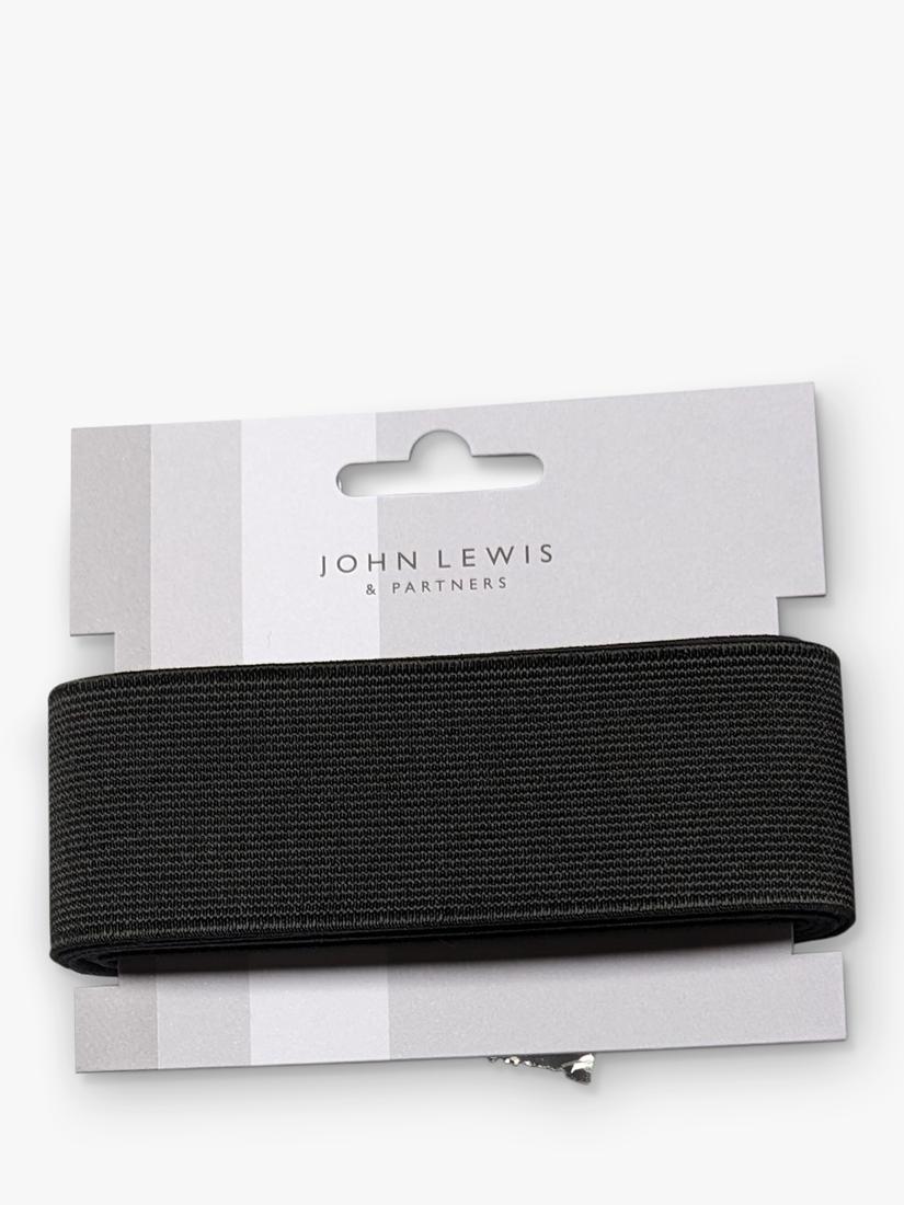 John Lewis elastic 13mm black 2 metres, UK version