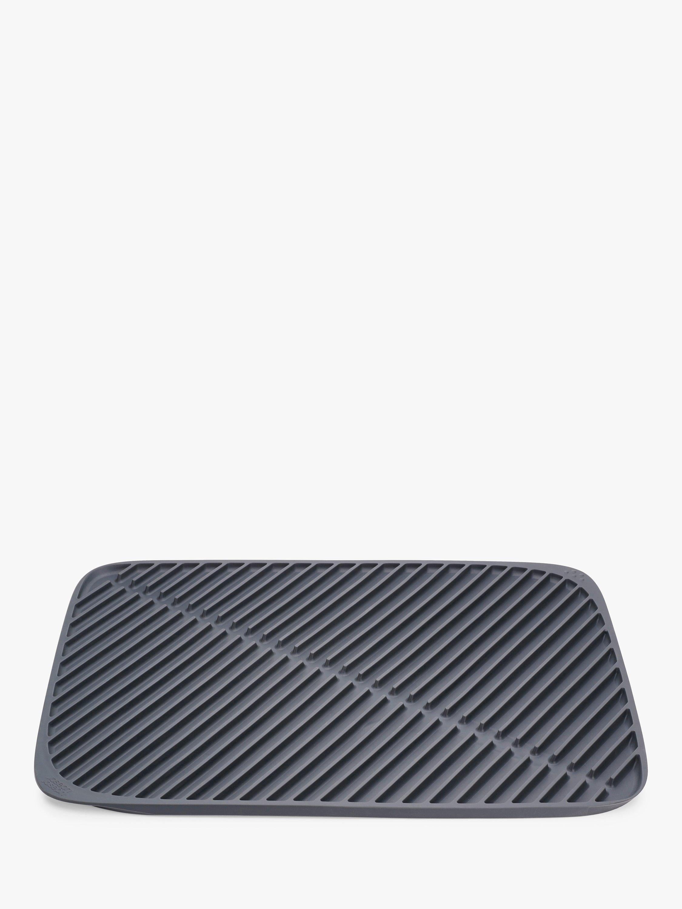 Joseph Joseph large silicone draining mat with ribbed surface, UK version