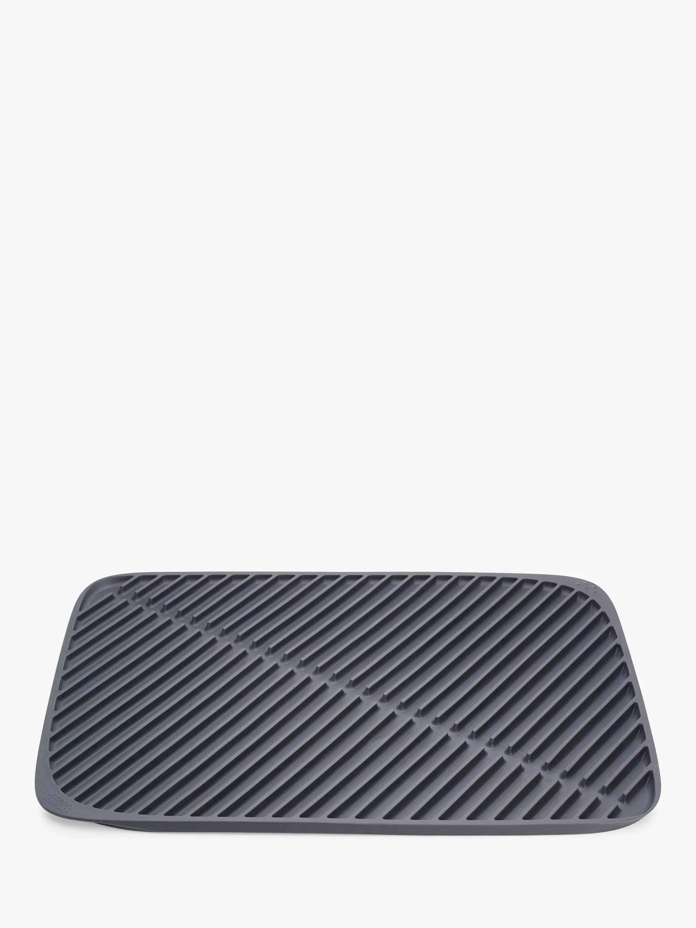 Joseph Joseph large silicone draining mat with ribbed surface, UK version