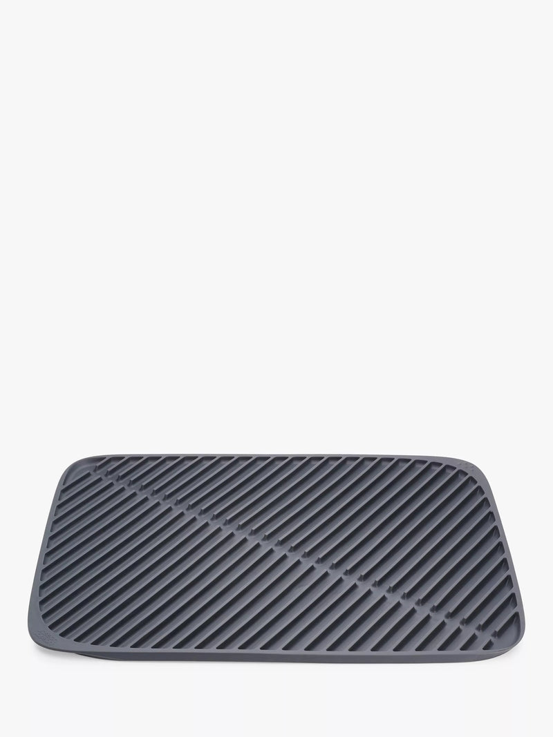 Joseph Joseph large silicone draining mat with ribbed surface, UK version