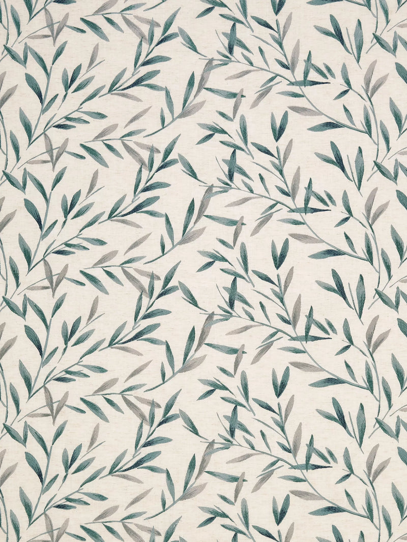 John Lewis leaf embroidery furnishing fabric, UK version