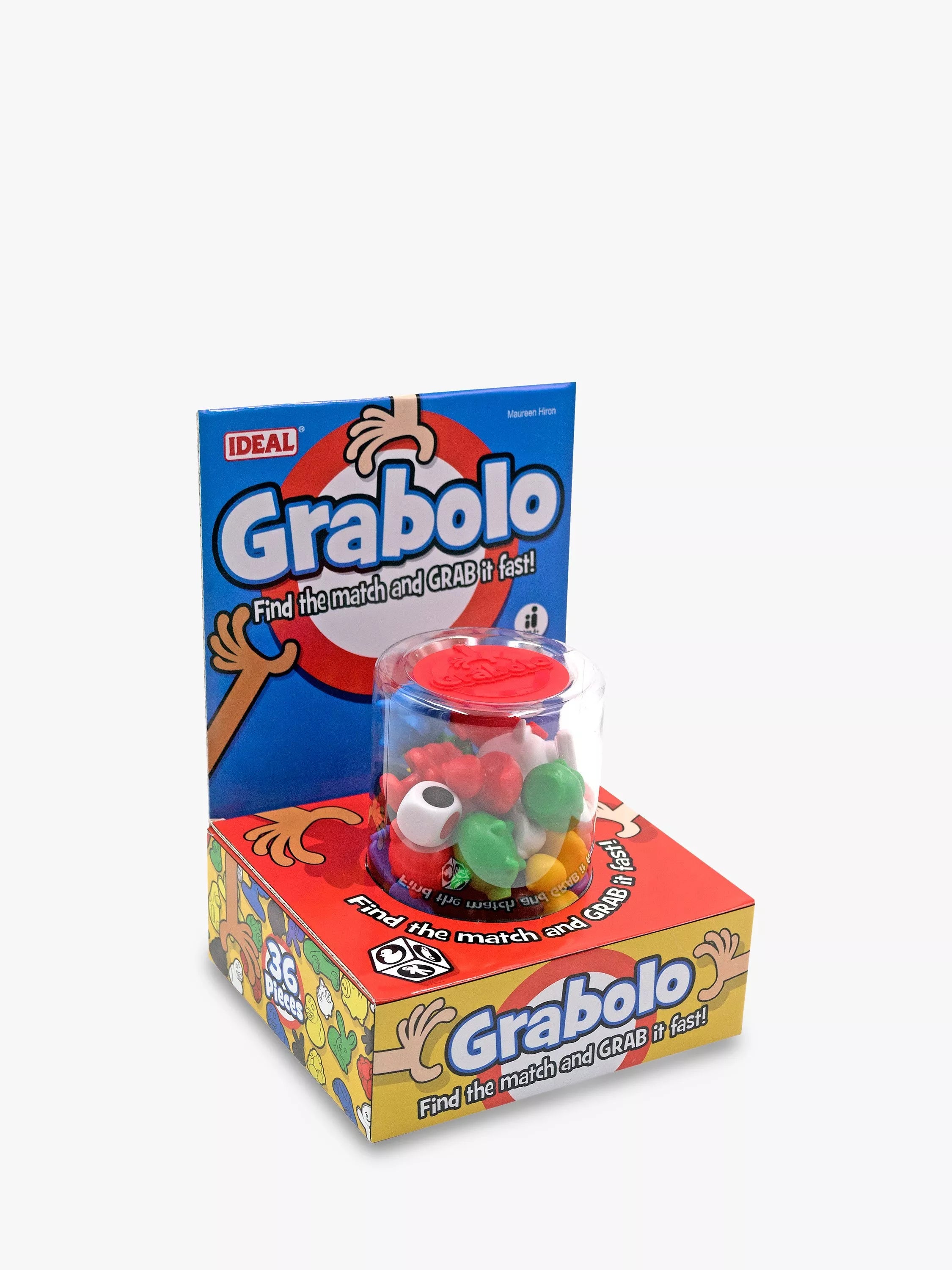 John Adams Grabolo color and shape matching dice game, UK version