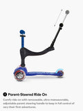 Micro Scooters Mini 3-in-1 Deluxe ride on scooter (British brand)