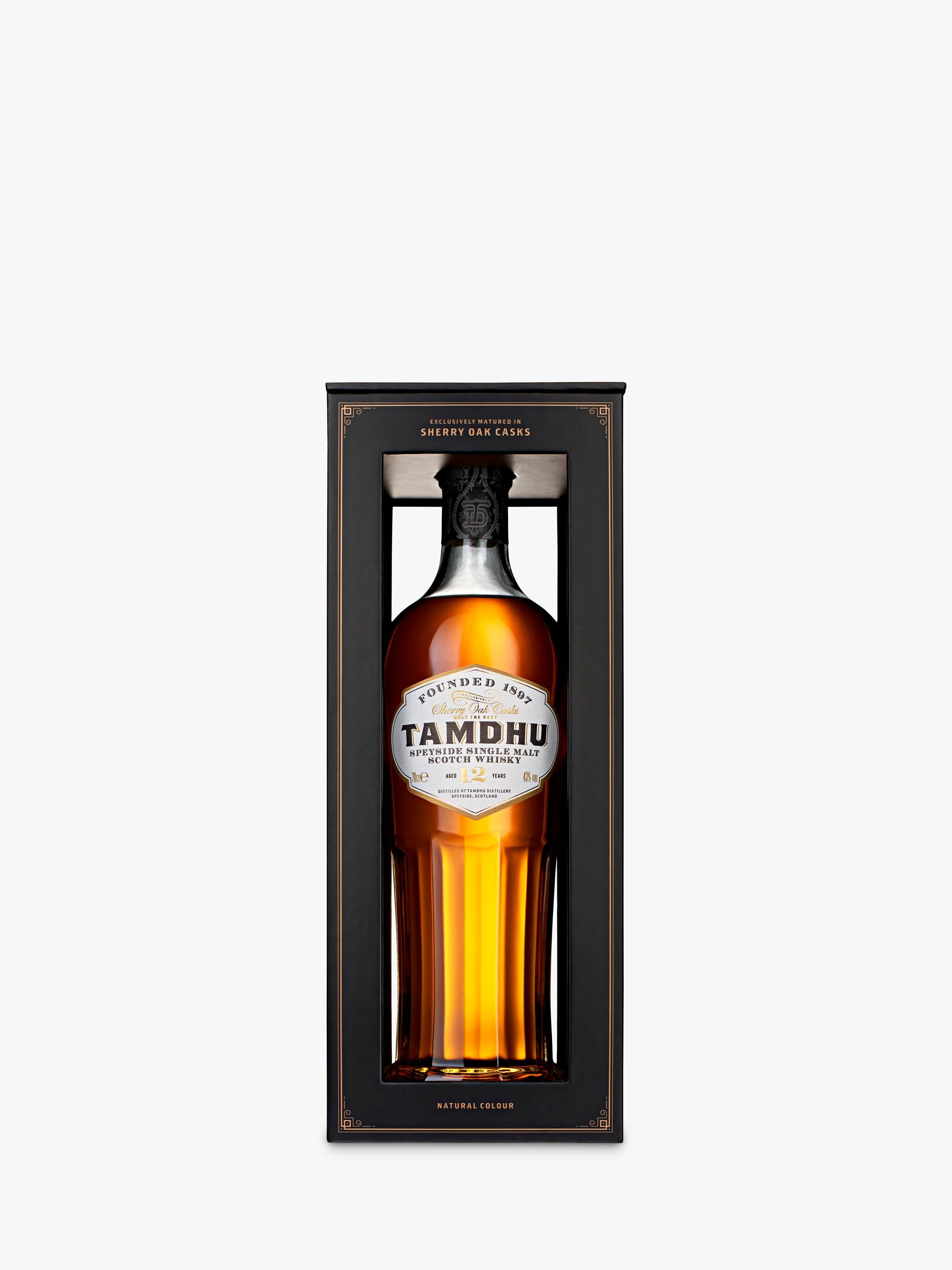 Tamdhu 12 Year Old Sherry Cask single malt whisky 70cl, UK version