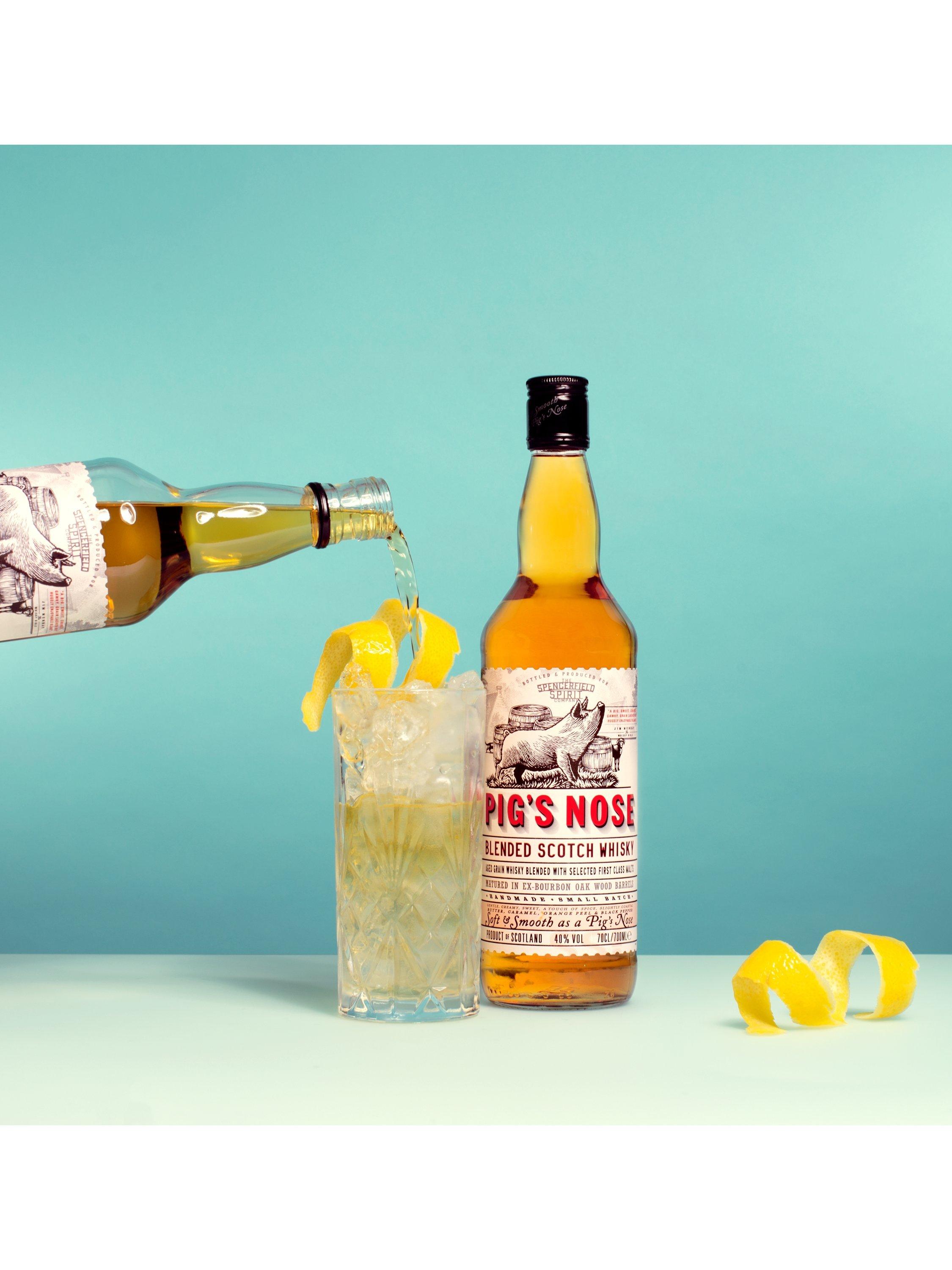 Pig's Nose blended Scotch whisky 70cl, imported from the UK