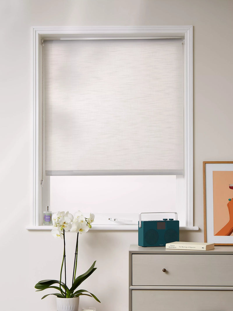 John Lewis Slub Daylight Roller Blind 160cm Drop