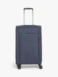 John Lewis Vienna 4-Wheel 66cm Lightweight Medium Suitcase, Navy