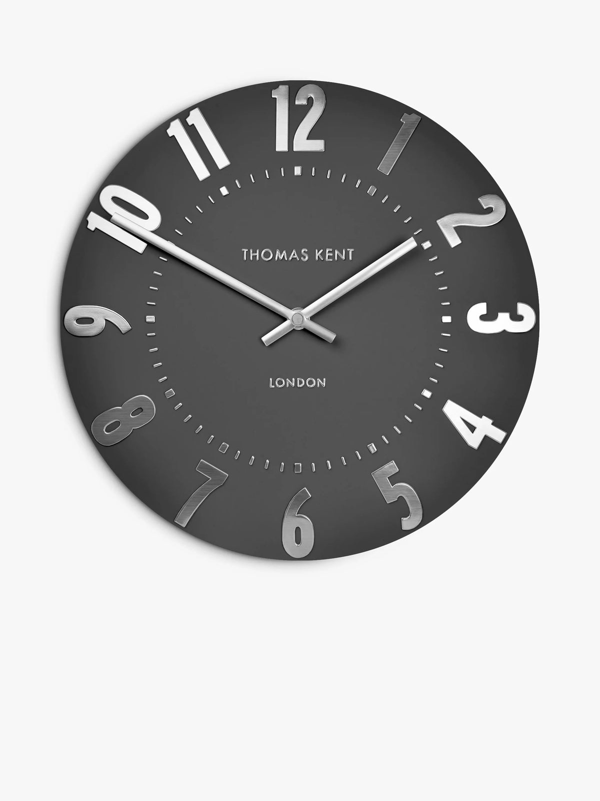Thomas Kent Mulberry wall clock 50cm diameter, UK version