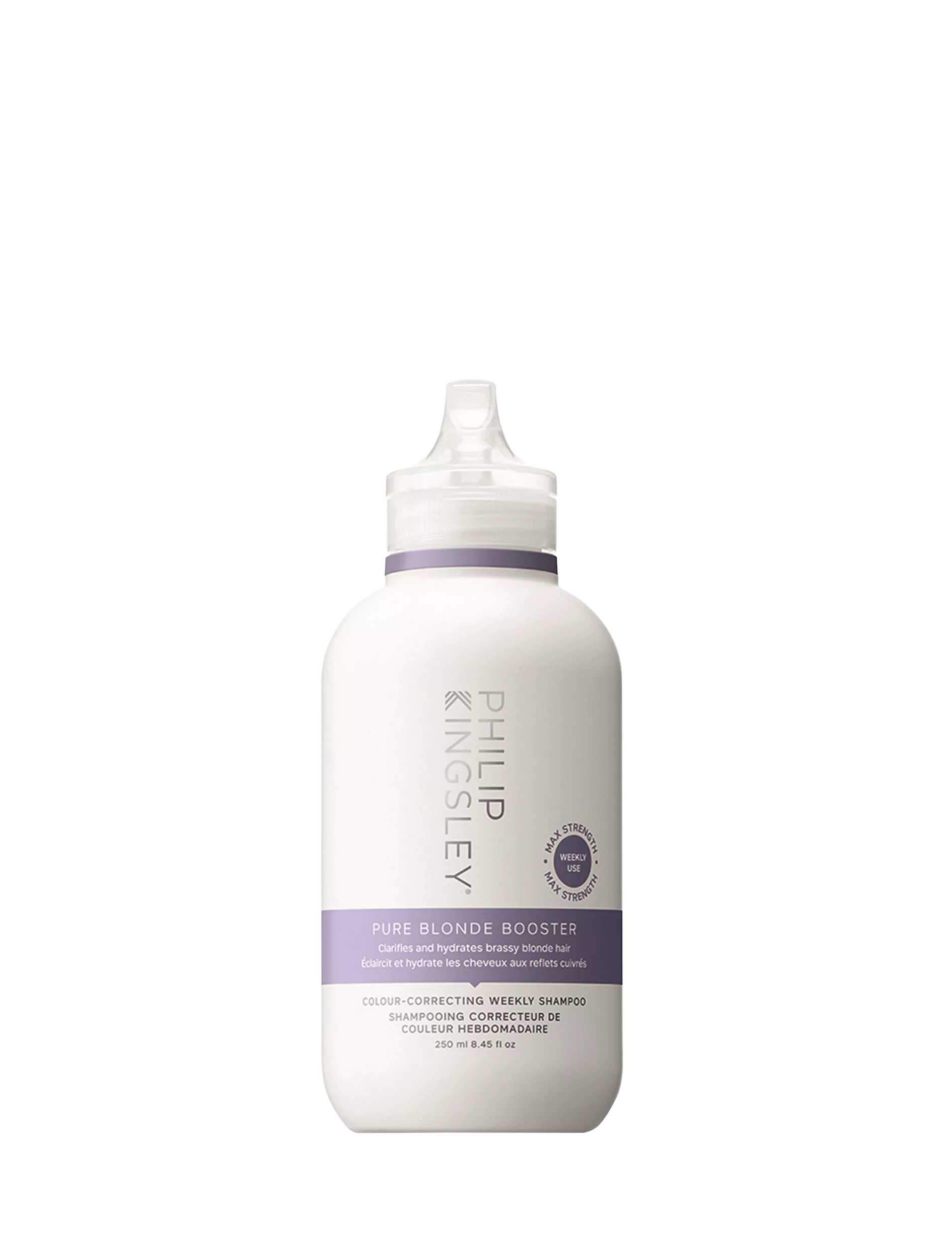 Philip Kingsley Pure Blonde Booster Shampoo 250ml, imported from the UK