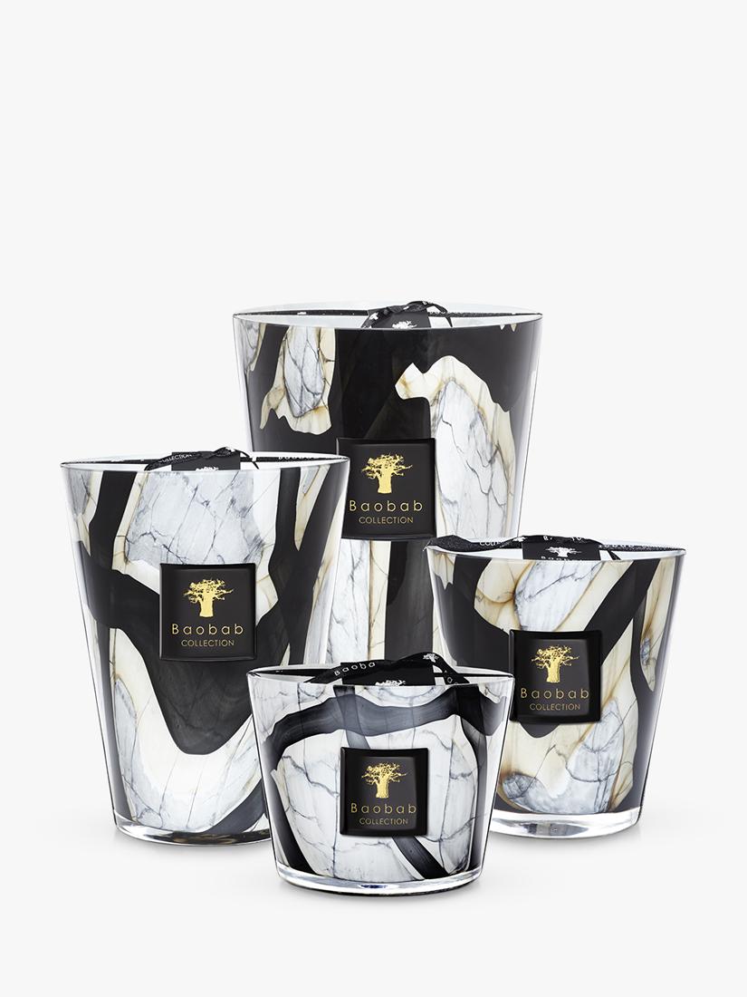 Baobab Collection marble scented candle 500g (British brand)