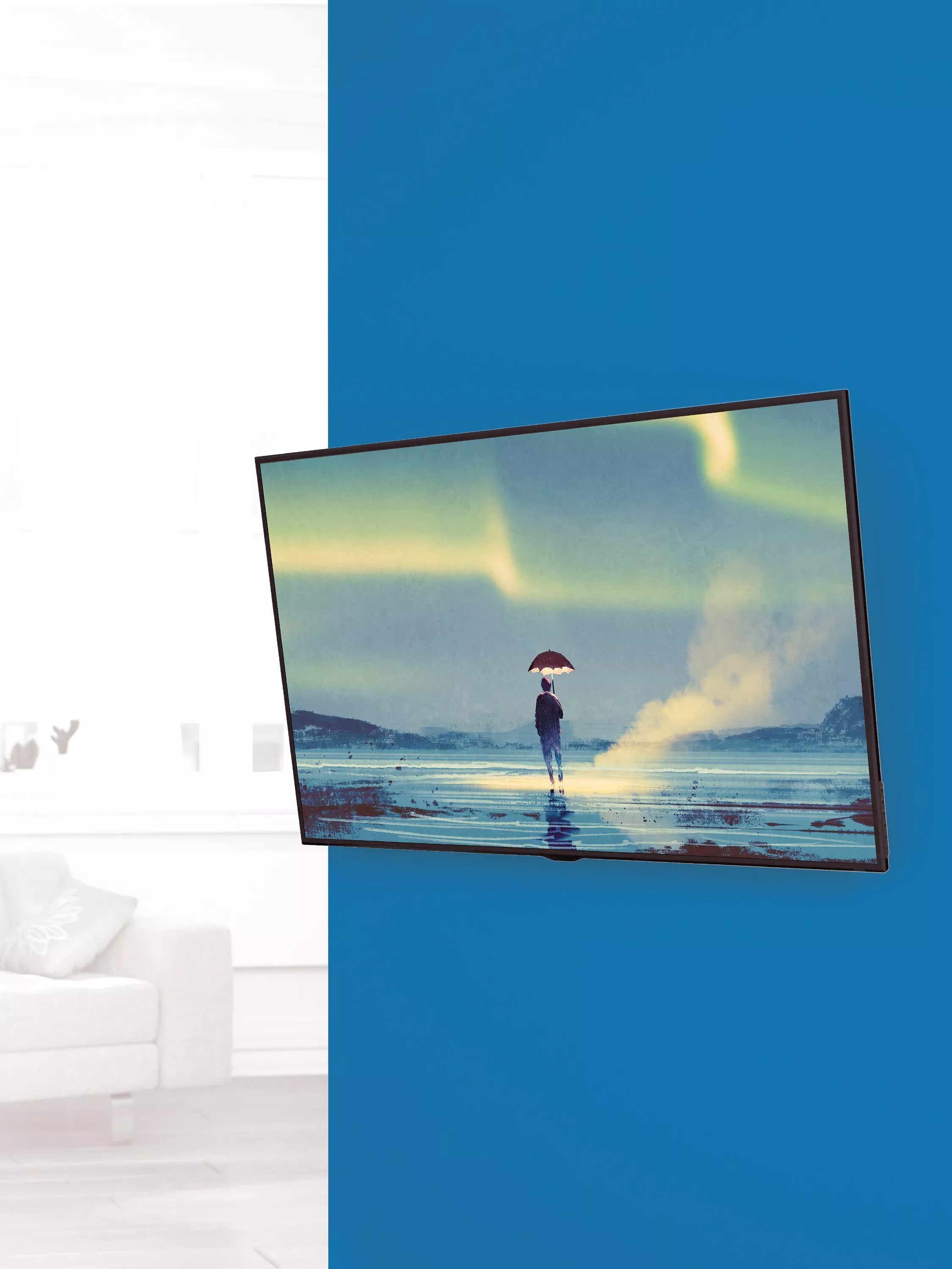 AVF tilting wall mount for 37-100 inch TVs, imported from the UK