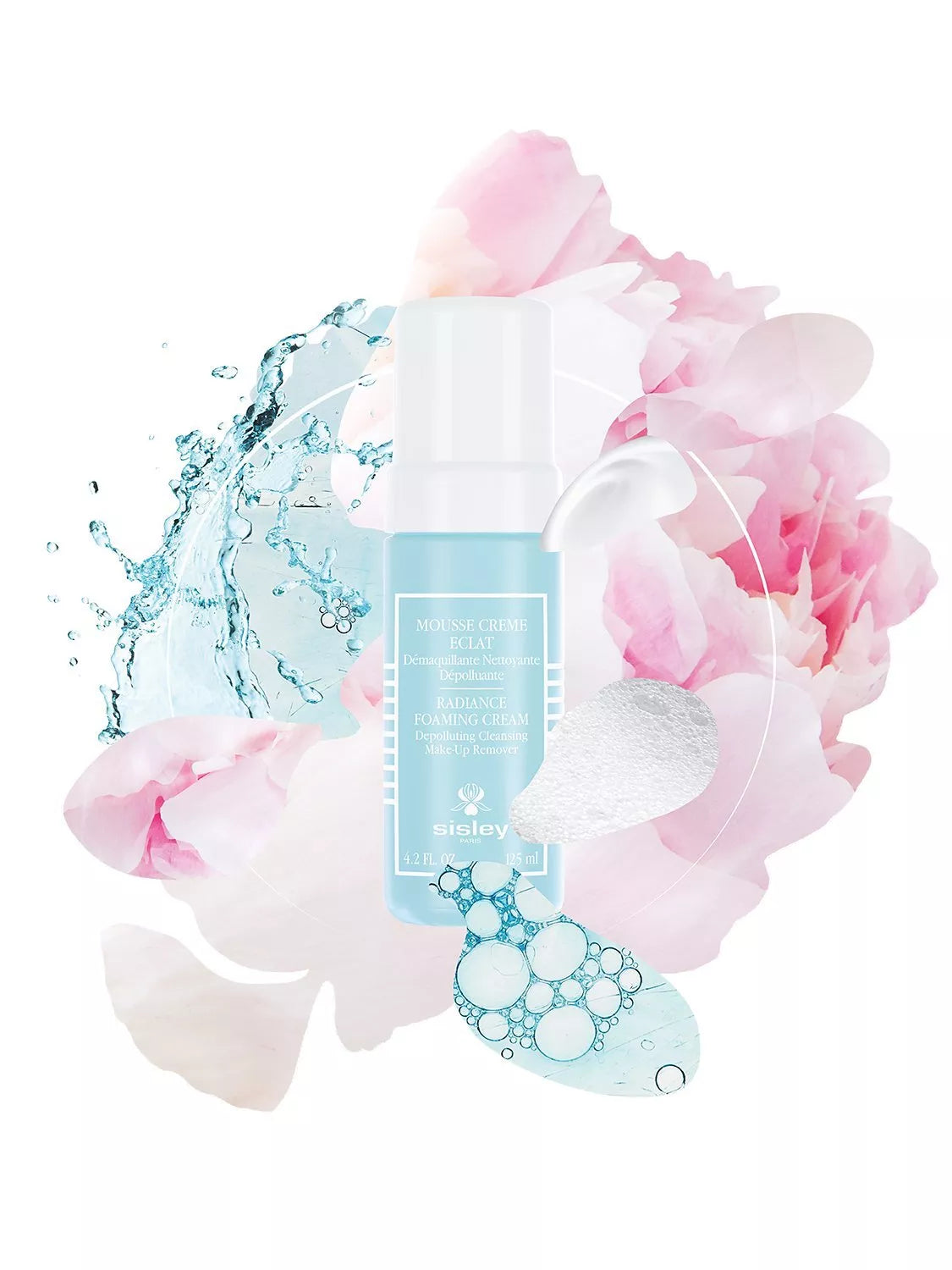 Sisley-Paris Radiance Foaming Cream cleanser 125ml (British brand)