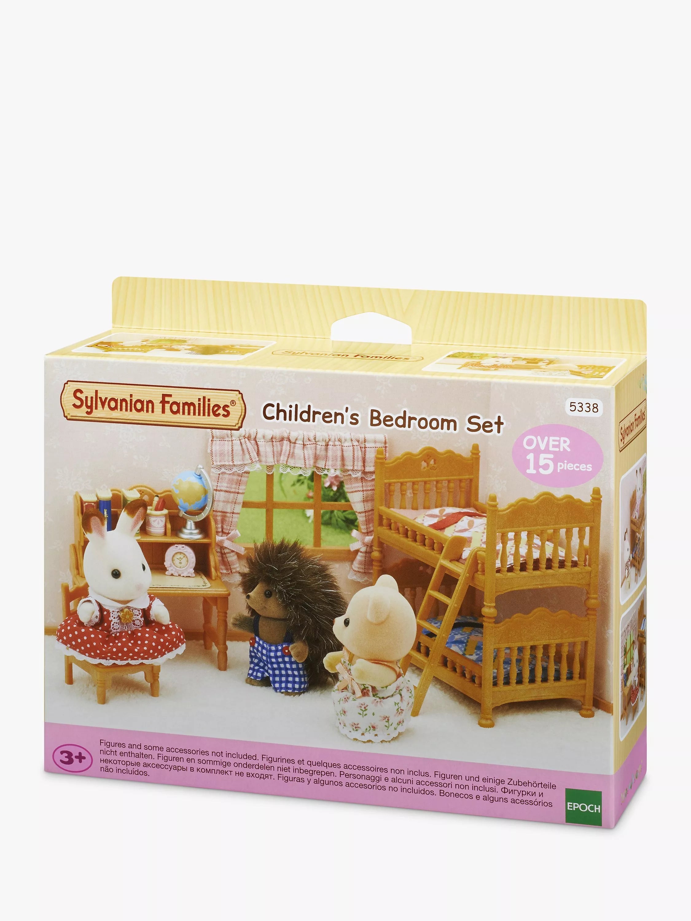 Sylvanian Families children's bedroom furniture set, UK version