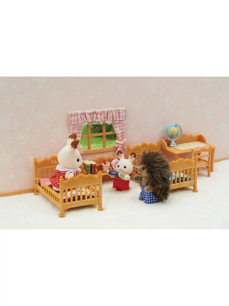 Sylvanian Families children's bedroom furniture set, UK version