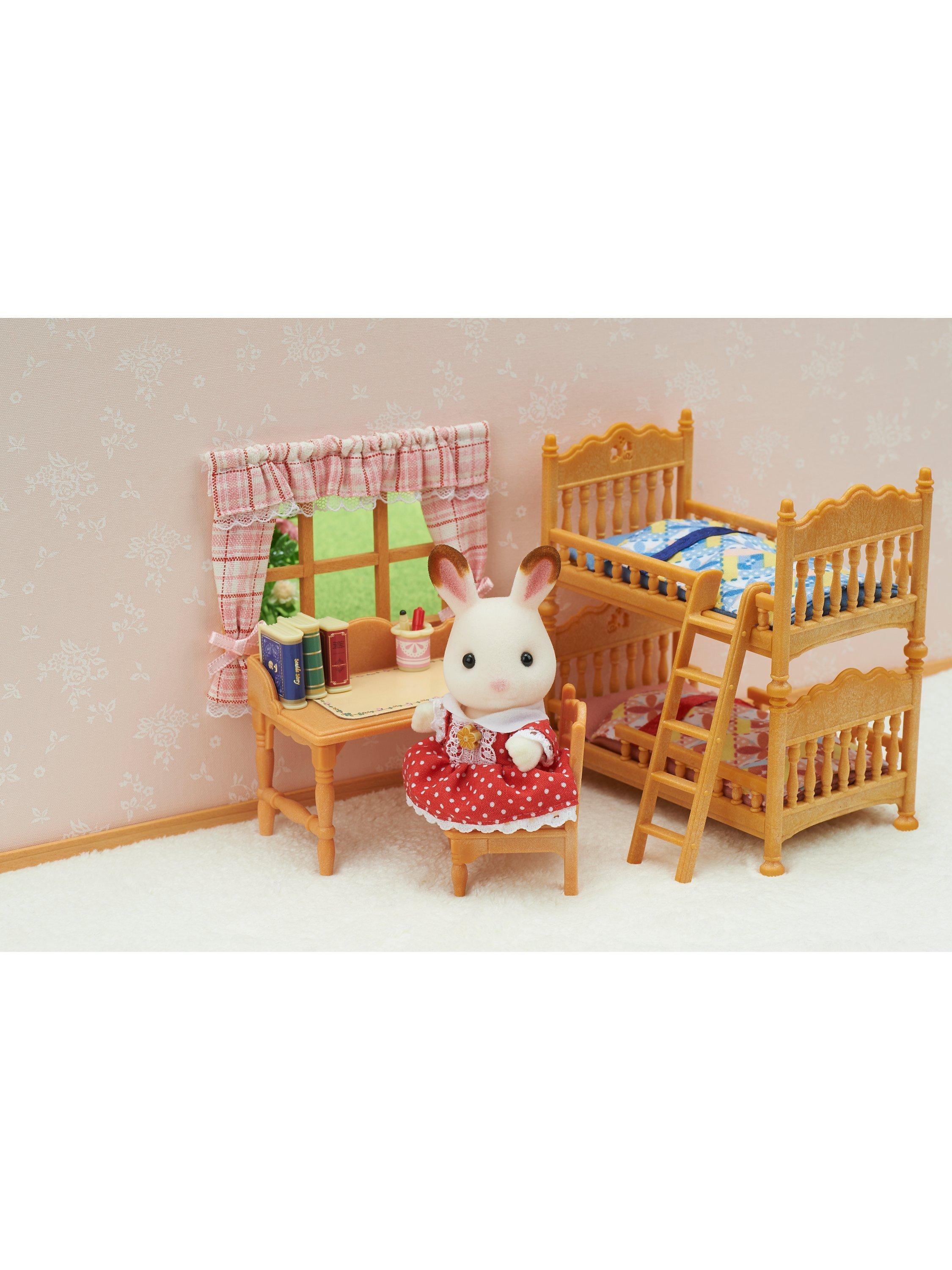 Sylvanian Families children's bedroom furniture set, UK version