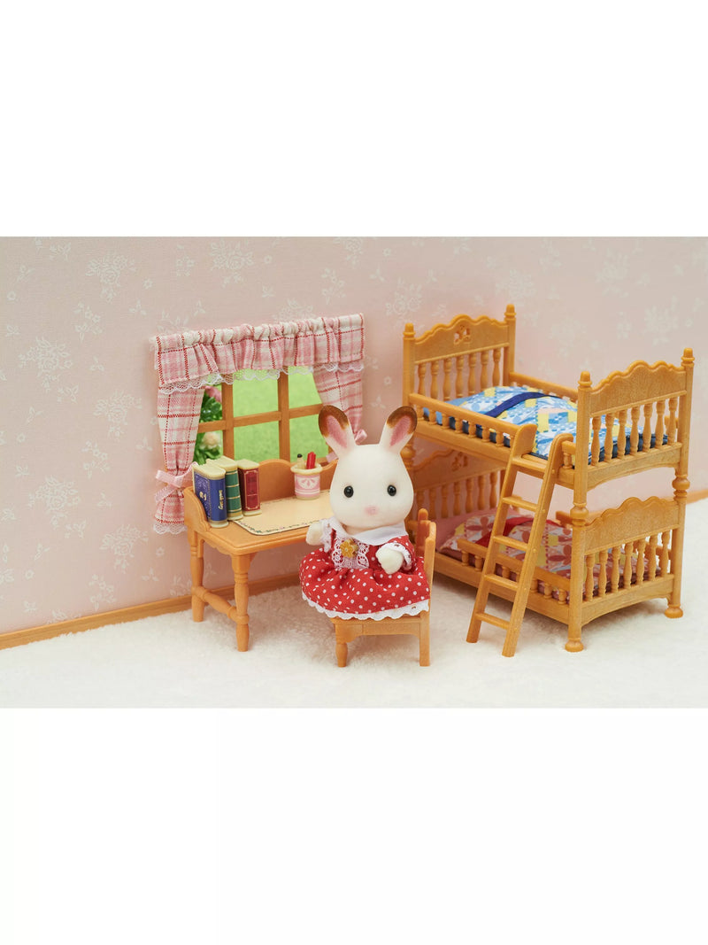 Sylvanian Families children's bedroom furniture set, UK version