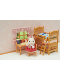 Sylvanian Families children's bedroom furniture set, UK version