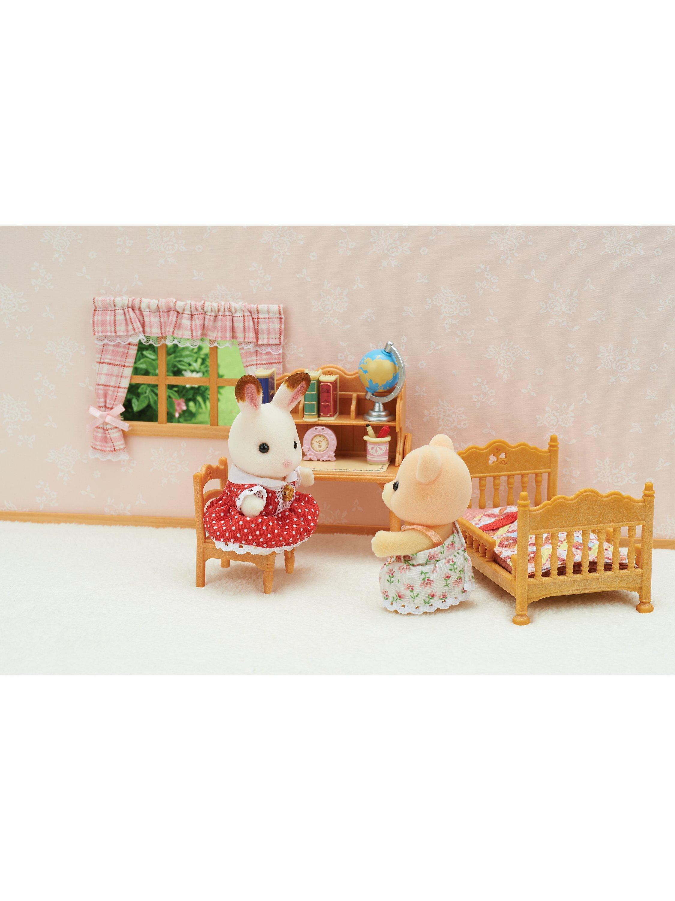 Sylvanian Families children's bedroom furniture set, UK version
