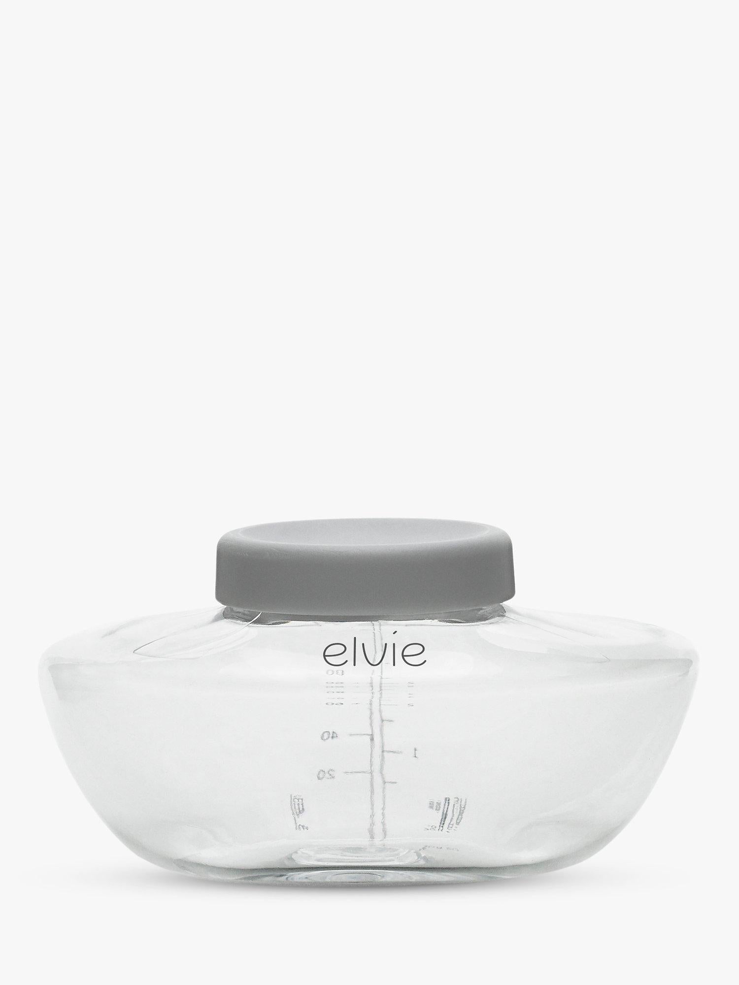 Elvie breastmilk storage bottle pack of 3 150ml - British product