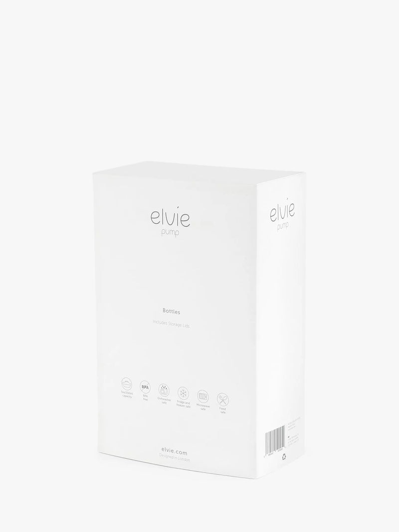 Elvie breastmilk storage bottle pack of 3 150ml - British product