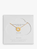 Estella Bartlett floral pendant necklace gold 46cm (British brand)