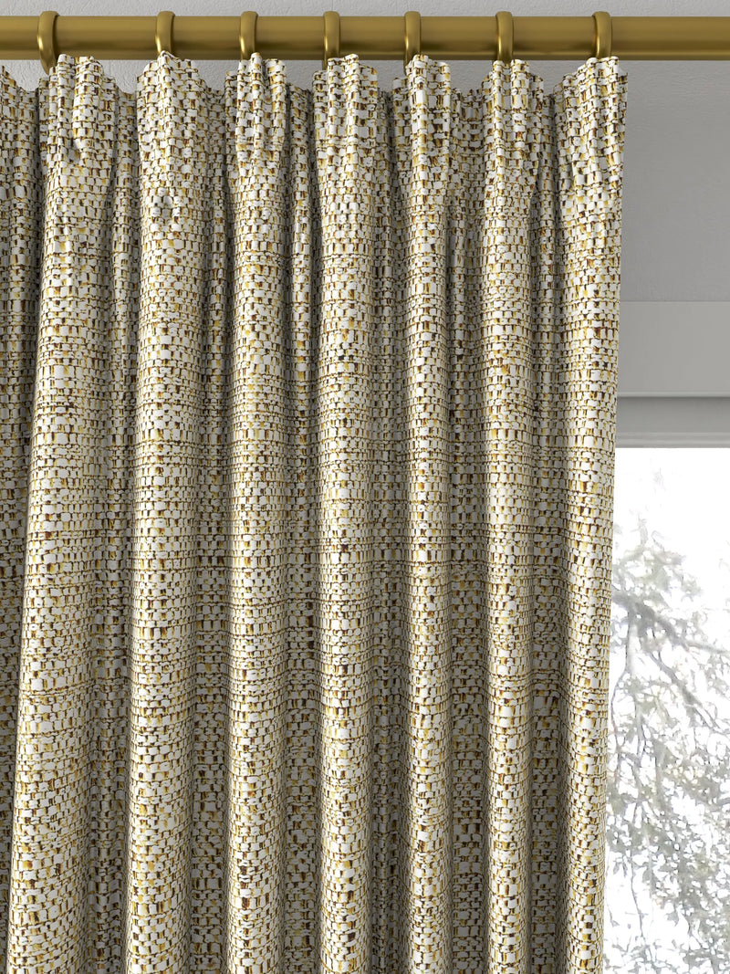 John Lewis Tonal Weave natural made to measure curtain (British brand)