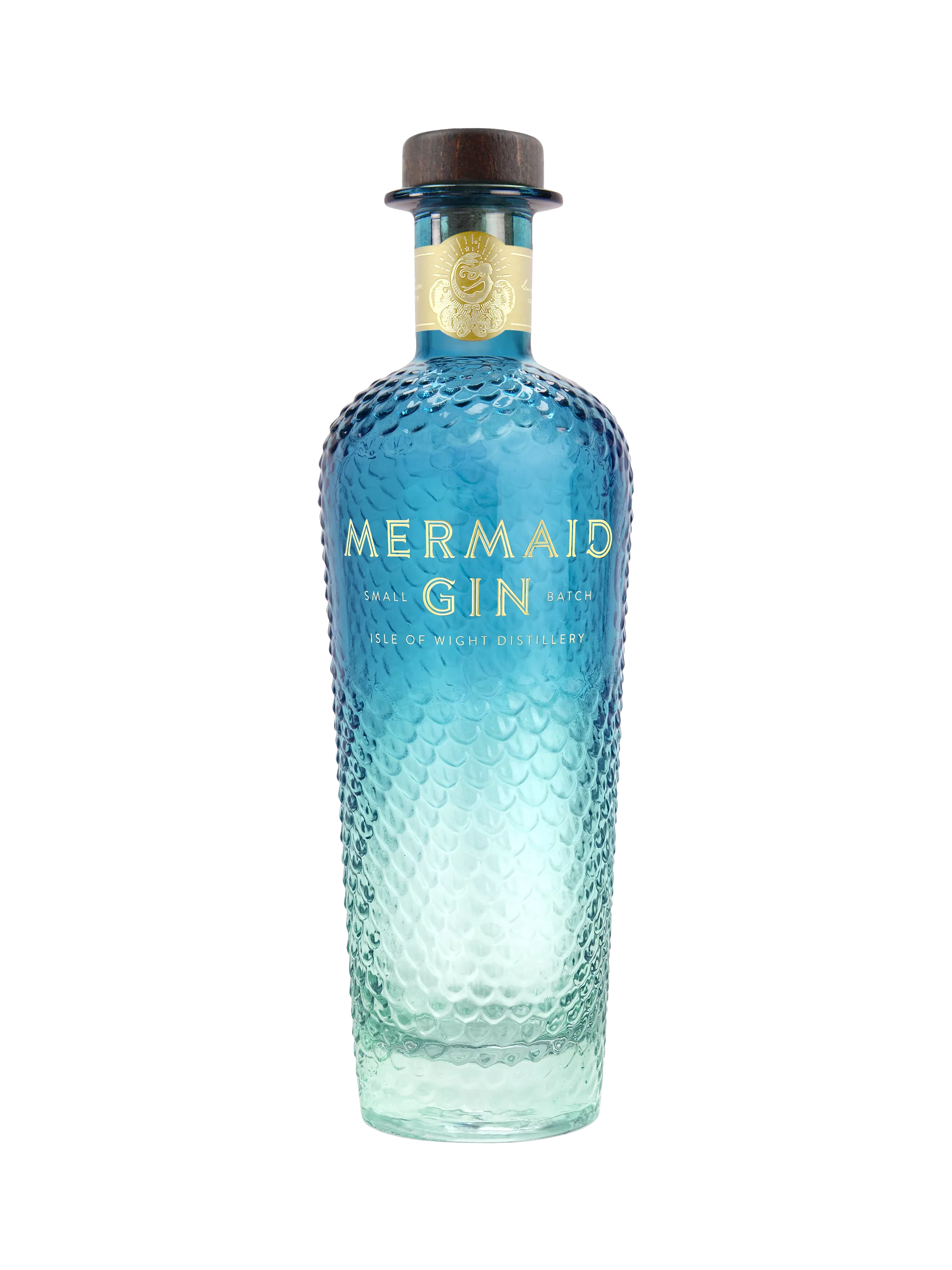 Isle of Wight Distillery Mermaid Gin 70cl, imported from the UK