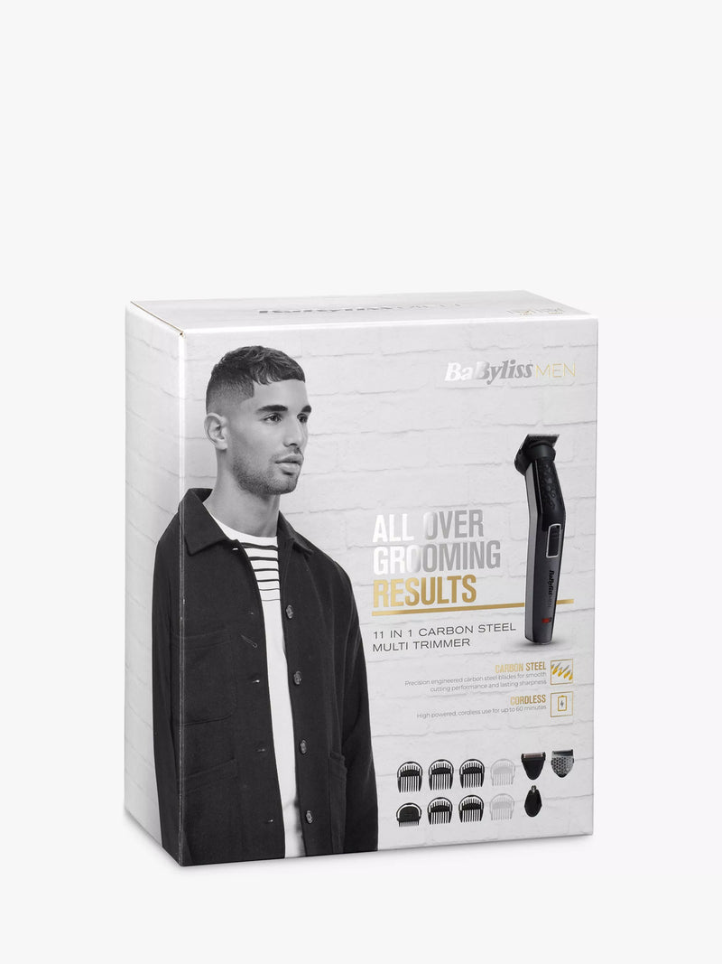 Babyliss 11-in-1 Carbon Titanium Multi Trimmer Kit in Black - British product