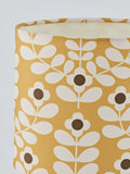 Orla Kiely ceramic table lamp Juniper Stem yellow, UK version