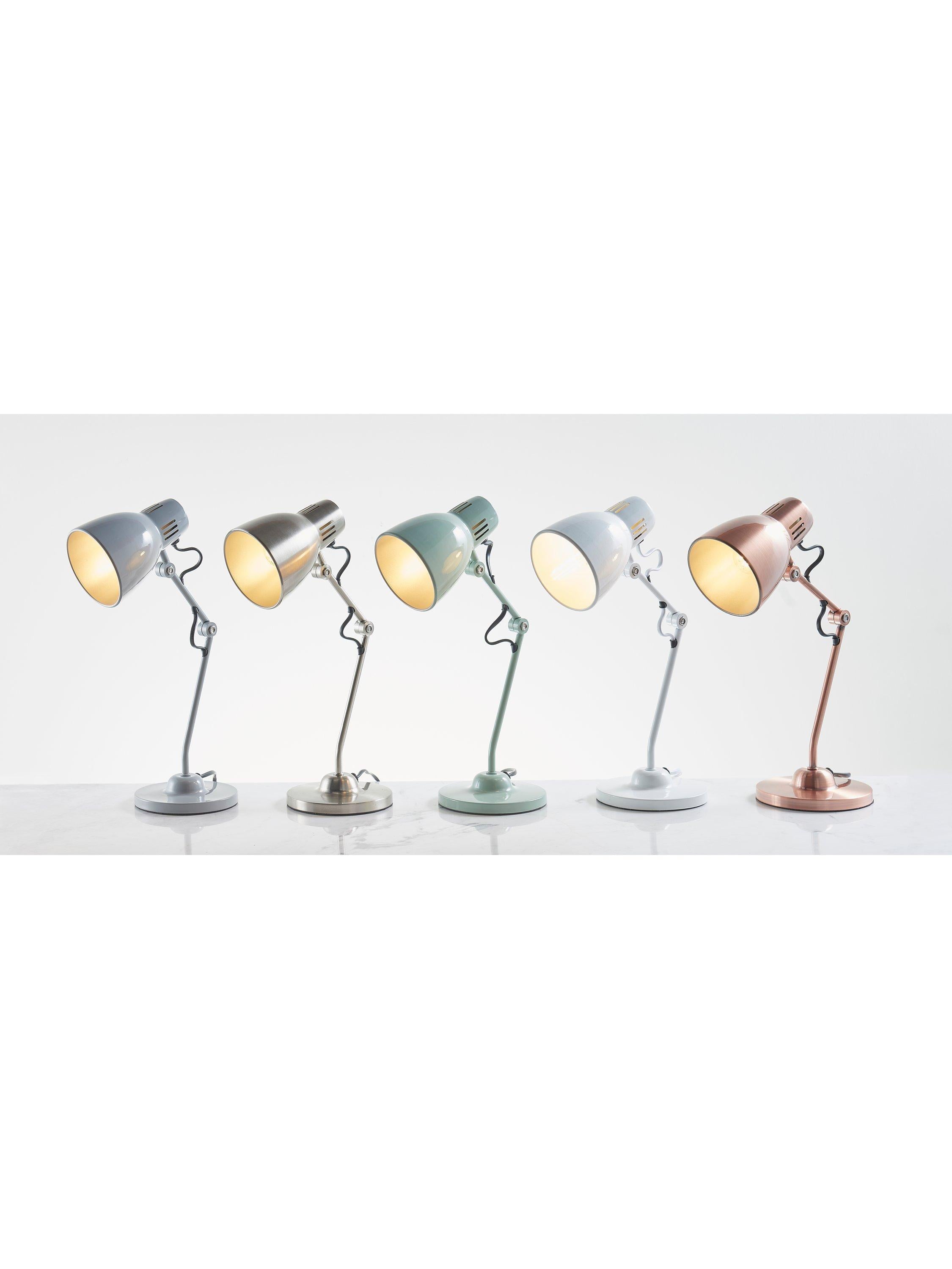 John Lewis Tony desk lamp painted finish, imported from the UK