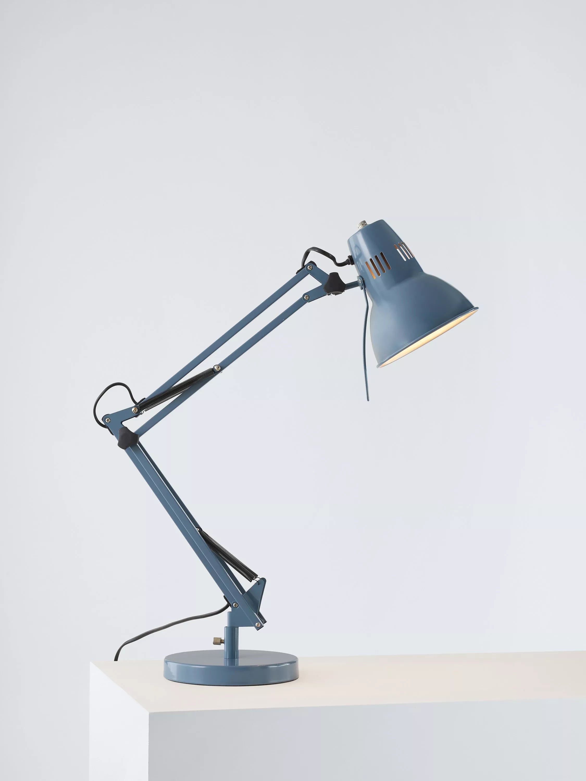 John Lewis Elliott desk lamp adjustable task lamp, UK version
