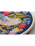 DMC William Morris Strawberry Thief cross stitch kit - British product